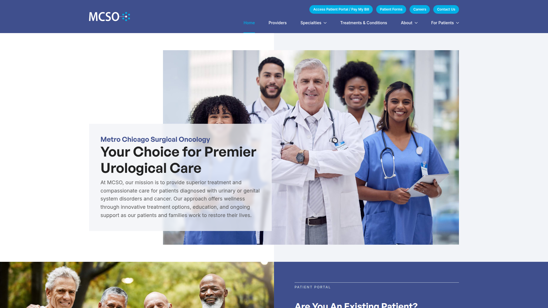MCSO Doctors - Healthcare Practice Website by ProperlyPR